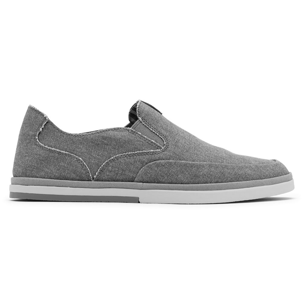 Rockport Mens Austyn - Slip-On Grey - VIJ936427